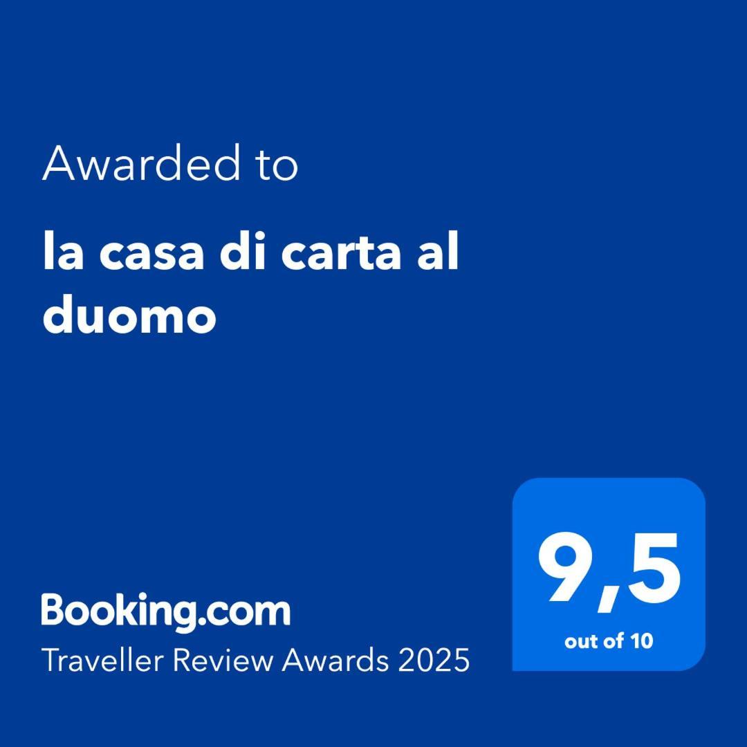 Apartmán La Casa Di Carta Al Duomo CTA Exteriér fotografie